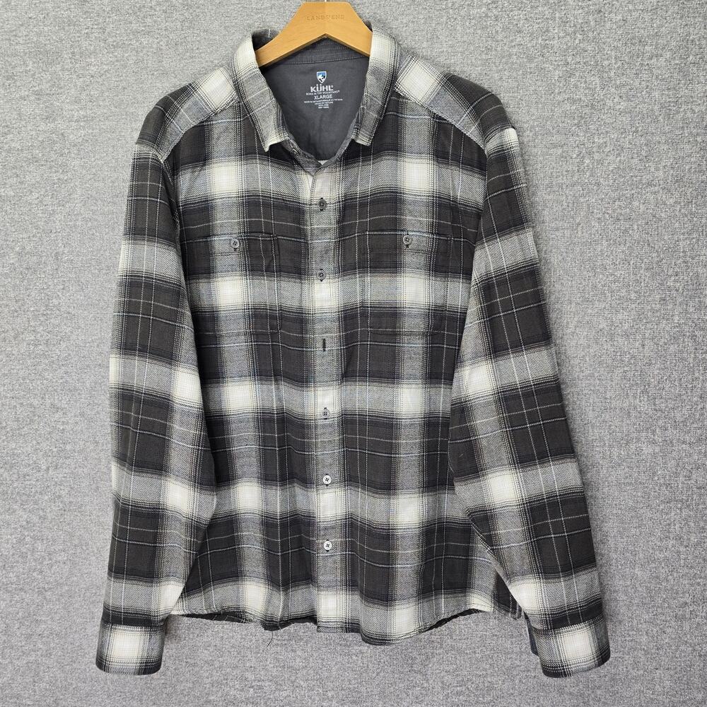 KUHL LAW MENS FLANNEL SHIRT, SIZE XL